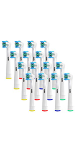 16 Pack toothbrush heads