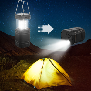 solar hand crank camping lantern