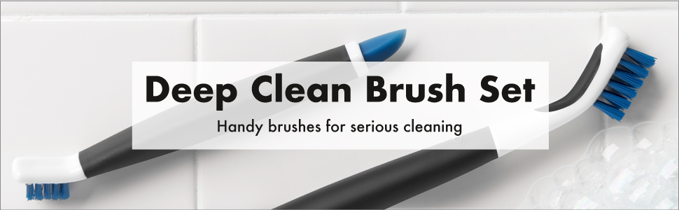 OXO Blue Good Grips Deep Clean Brush Set