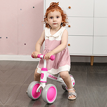 rose red baby balance bike