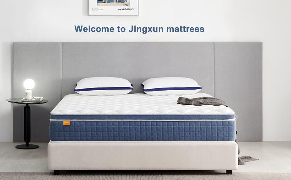 Jingxun Individually Wrapped Coils Innerspring Mattress, 