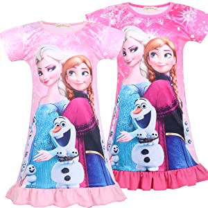 elsa pajamas