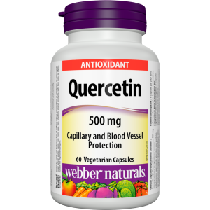 Webber Naturals Quercetin 500 mg vegetarian caps