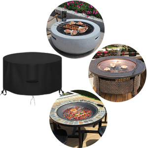 outdoor firepit covers waterproof