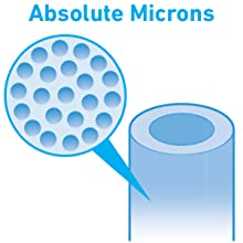 0.1 Absolute Micron Filtering