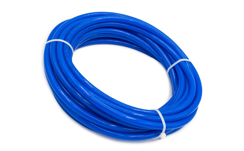 HAK Pneumatic Blue Plastic Line Air Hose O.D. 1/2" I.D. 8.5 mm 10 Meter