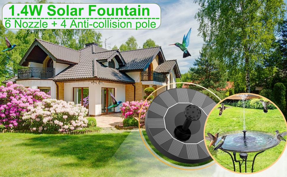 solar fountain pump