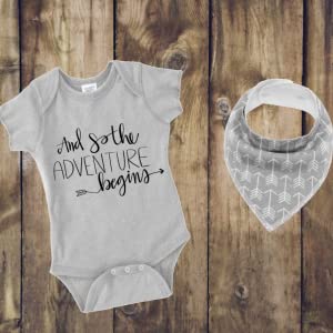 Grey Onesie Bib 