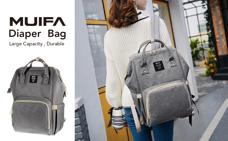 MUIFA Diaper Bag Backpack