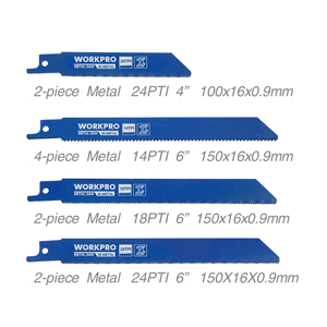 10-piece Metal Saw Blades