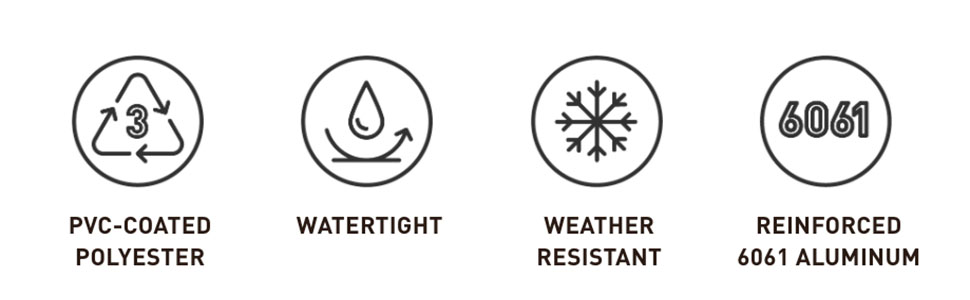 Solo Stove Yukon Shelter Icons for Stainless Steel Fire Pits