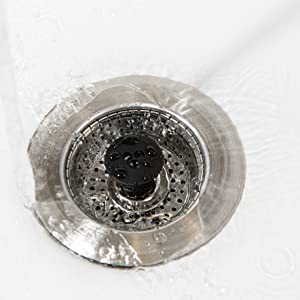 tubshroom, tub shroom, kitchen strainer, sink strainer, food strainer, clogged sink, sink clog, slow