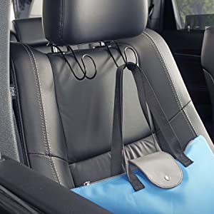 car purse, handbag and tote hanger for the front seat or back seat