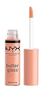 butter lip gloss, nyx, nyx cosmetics