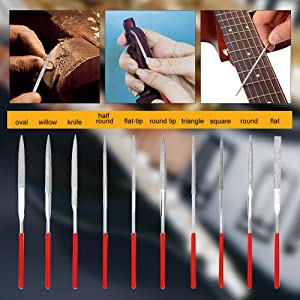 10pcs Guitar Files