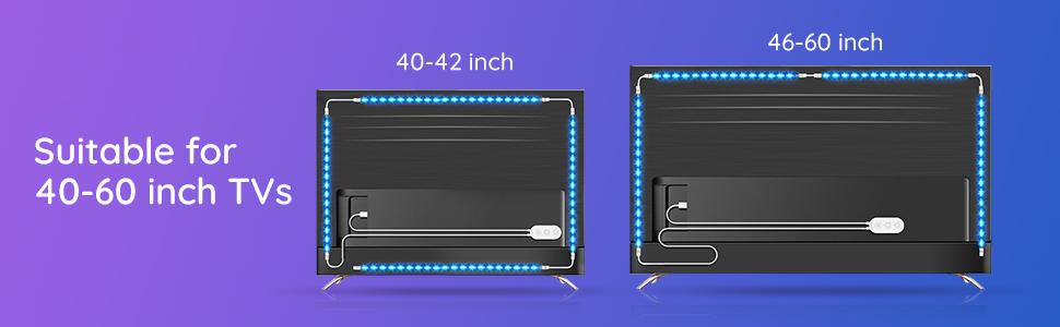 Suitable for 40-60 inch TV