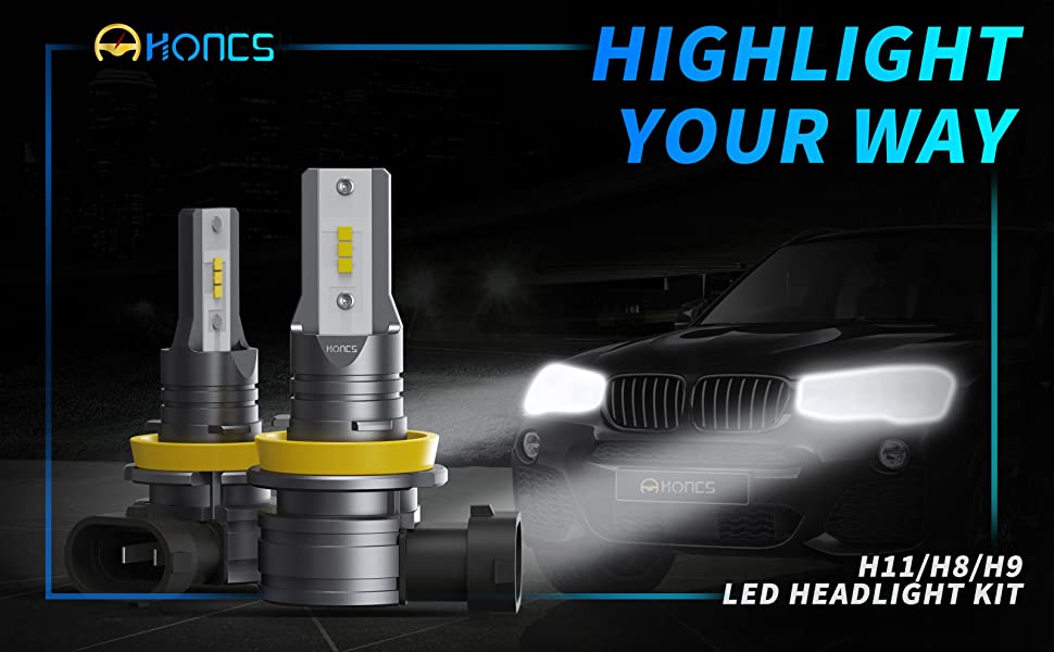 H11 led headlight bulbs