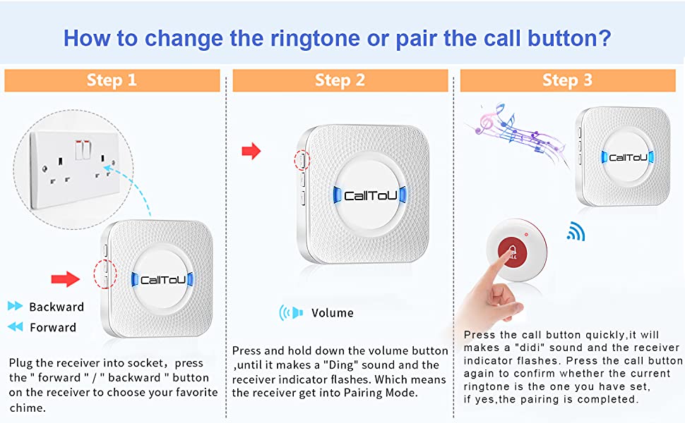 wireless caregiver pager