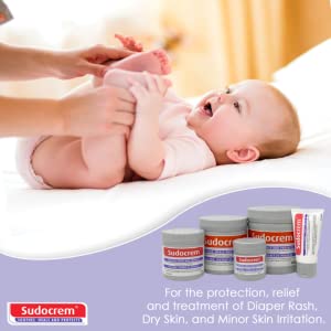 sudocrem diaper rash cream soothes heals protects baby bum infant newborn child toddler zinc cream