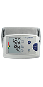 LifeSource UA-787EJCN upper arm blood pressure monitor with pre-formed cuff