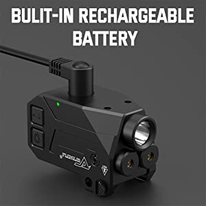 rechargeable laser light combo