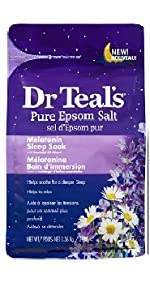 Dr Teals, wellness, self care, epsom salt, bath, melatonin