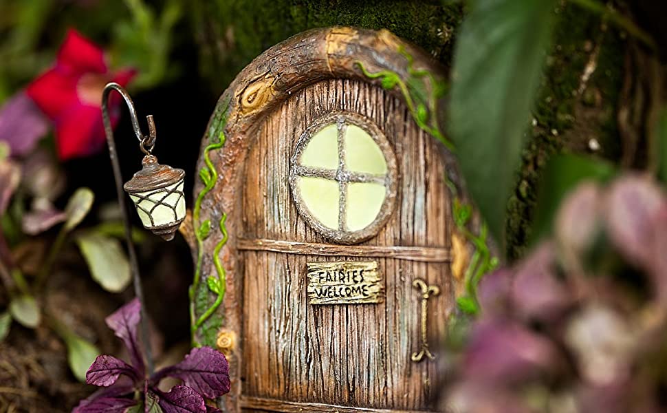 fairy door and windows