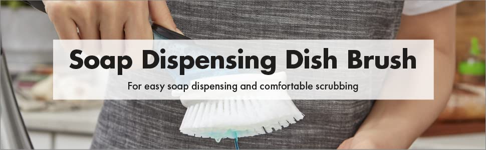 OXO Soap Dispensing Dish Brushes