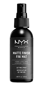 nyx matte setting spray makeup setting spray matte finish