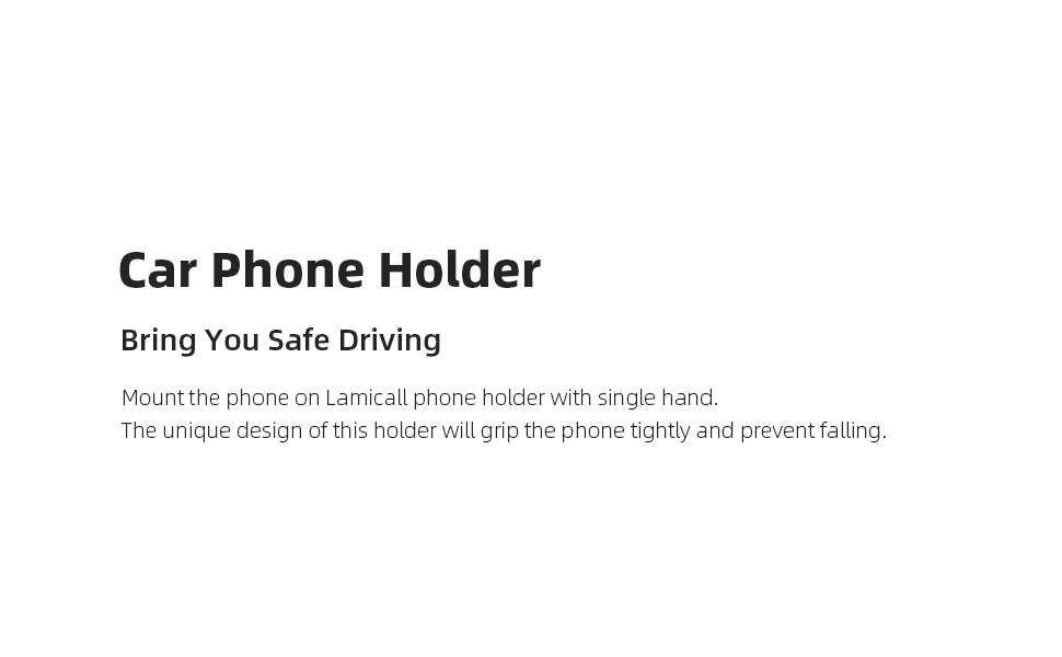 Lamicall car phone holder