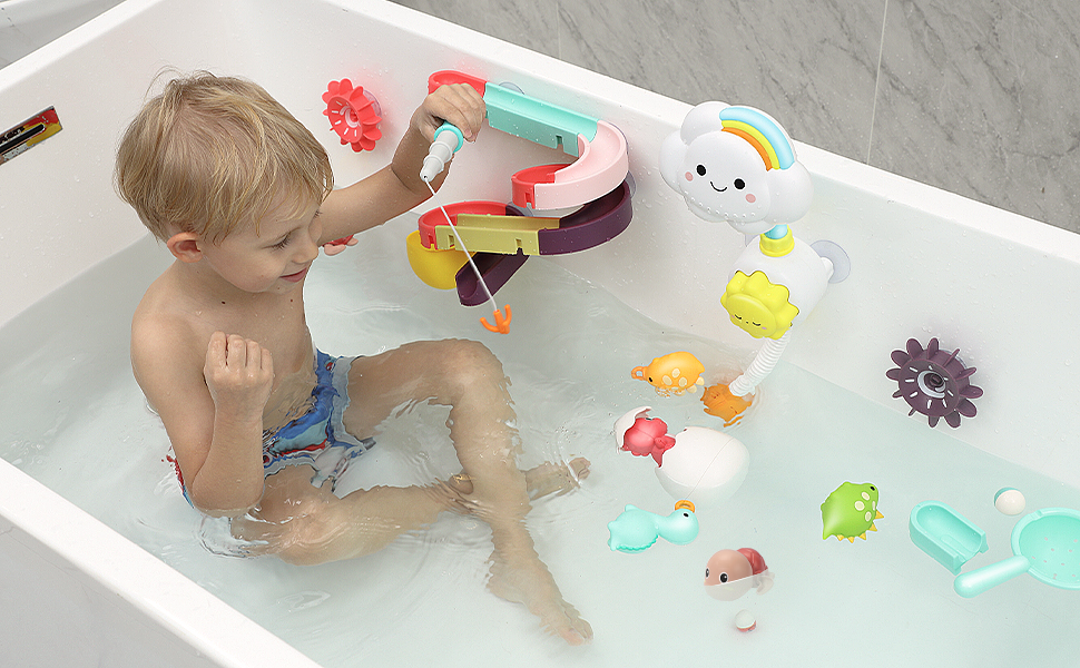 CUTE STONE Baby Bath Toys