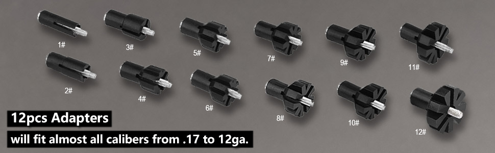 boresighter&#39;s tips adapters