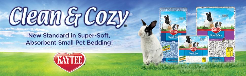 small animal bedding, clean and cozy, kaytee, hamster bedding, rabbit bedding, pet bedding