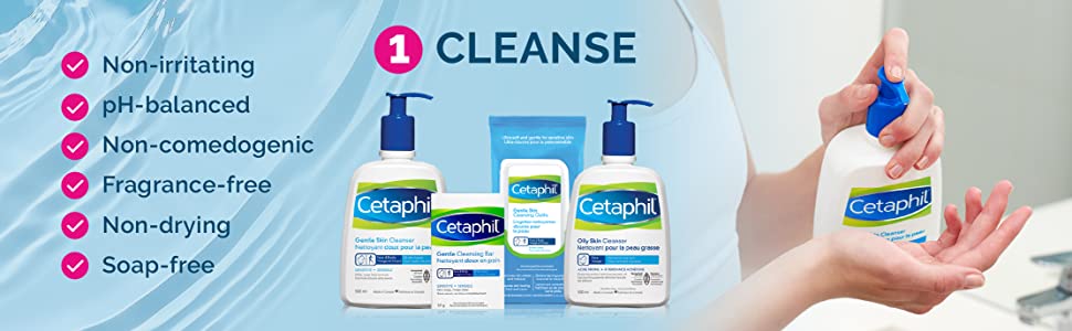 cetaphil, cleanse