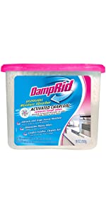 DampRid FG118RV Moisture Absorber, Charcoal RV, 18-Ounce