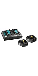 Battery, Lithium-Ion, Li-ion, 18V, LXT, Charger, 4.0Ah, Power Tools, DC18RA, BL1850B