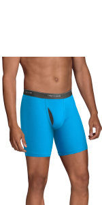 Model wearing CoolZone Fly boxer brief