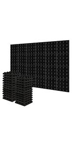 acoustic foam soundproof panel sound foam panel for recording studio music singing party 