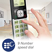 9 number speed dial