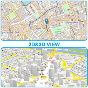 2 D 3 D maps