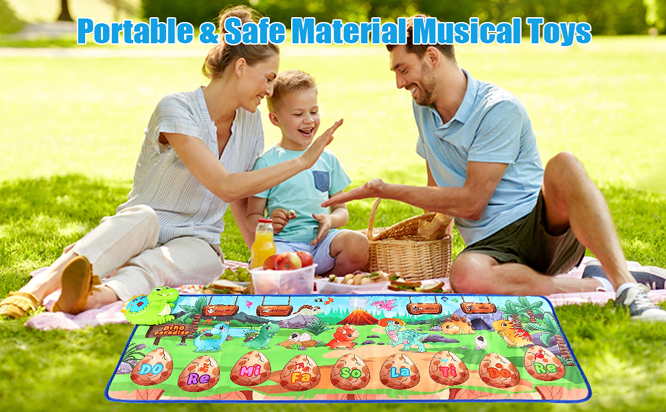 Portable & Safe Material Musical Toys