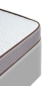 Gel Memory Foam Mattress Topper with Removable Cover