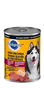 PEDIGREE Wet Dog Food High Protein Meals