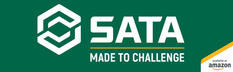 SATA Made To Challenge Logo