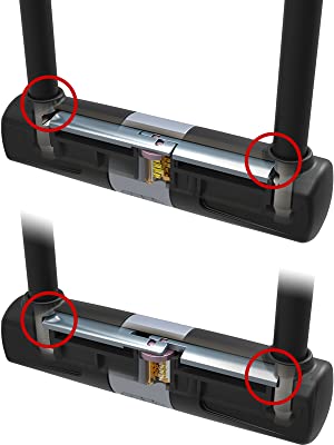 via velo u=lock crossbar double bolt mechanism