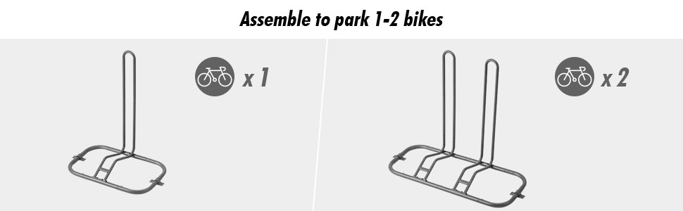 bicycle floor type parking rack stand