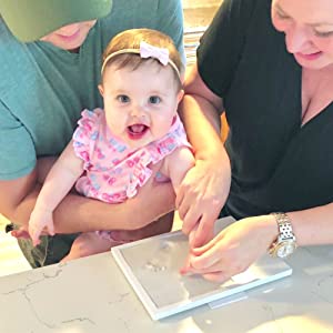 baby footprint kit keepsake box handprint frames photo frame gift picture kits memory newborn gifts