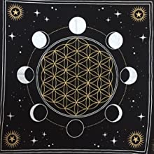 Moon Phases Altar Cloth