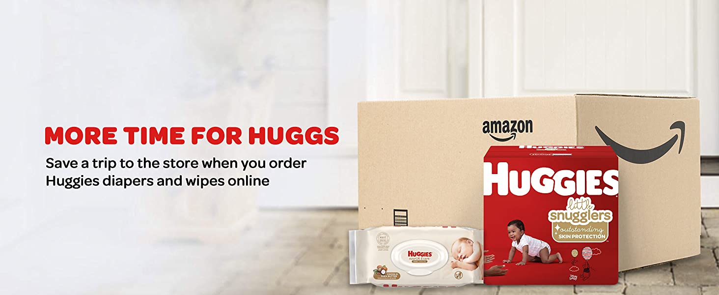 Huggies Nourish and Care Baby Wipes Subscribe and Save with Diapers