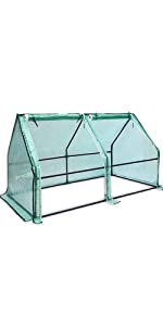 Ohuhu House-Shaped Mini Greenhouse